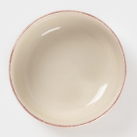 Салатник Доляна "Альпийский крем" 15см, 15х6,5, цвет белый