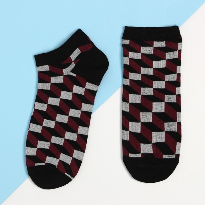 Носки мужские KAFTAN Носки мужские KAFTAN "Геометрия" размер 41-44 (27-29 см) цвет МИКС