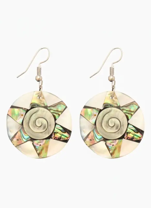 Серьги &laquo;Морское сокровище&raquo;, 5&times;3 см, ракушка