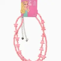 Бусы детские &laquo;Выбражулька. Звезды&raquo;, набор 2 шт. розовые