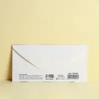 Конверт для денег &laquo;Разноцветные шарики&raquo; глиттер, 16.5&times;8 см