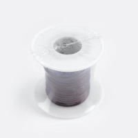 Нить для плетения 10&plusmn;0,5м d2мм натуральная кожа №49 коричневый