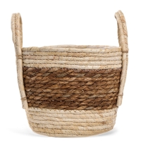 Набор кашпо "Инга" светло-бежевое, 20,5х25/25,5х28/27х33см