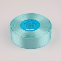 Лента атласная, 25 мм × 33 ± 2 м, цвет бирюзовый №133 Лента атласная, 25 мм × 33 ± 2 м, цвет бирюзовый №133