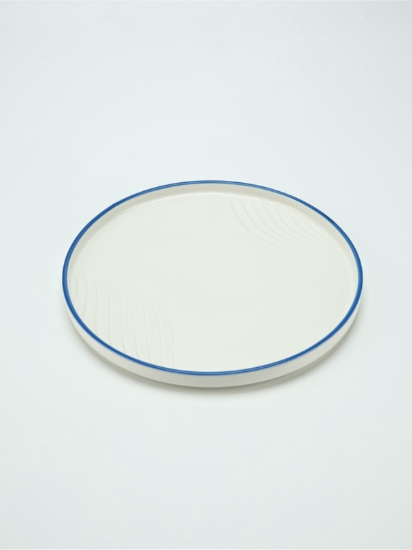 Тарелка керамическая Dolce Ceramo. &laquo;Оушен&raquo;, 23 х 23 см