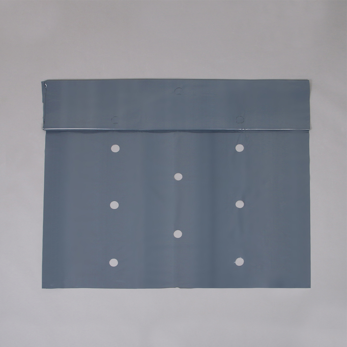 Плёнка полиэтиленовая, для мульчирования, толщина 70 мкм, 6 рядов перфорации, 10 &times; 3 м, рукав (1,5 м &times; 2)