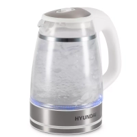Чайник HYK-G3506 1.7л. 2200Вт белый