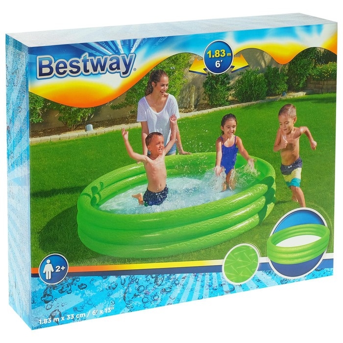 Бассейн надувной Bestway &laquo;Сияние&raquo; 51027, 183&times;33 см, от 2 лет, МИКС