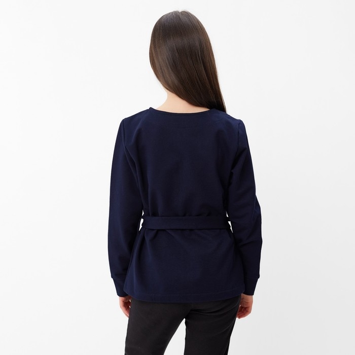 Школьный кардиган для девочки, цвет синий, рост 140 см Школьный кардиган для девочки, цвет синий, рост 140 см