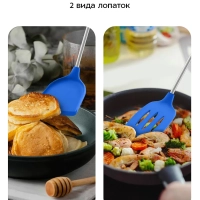 Набор кухонных принадлежностей силиконовые КТ-1265