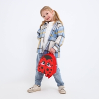 Рюкзак детский для девочки &laquo;Божья коровка&raquo;, р-р. 23х20,5 см