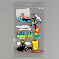 Набор наклеек из EVA "Водный мир", 10 шт