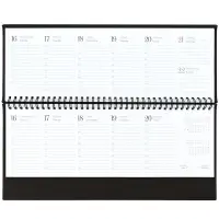 Планинг Sagrin, датированный, черный