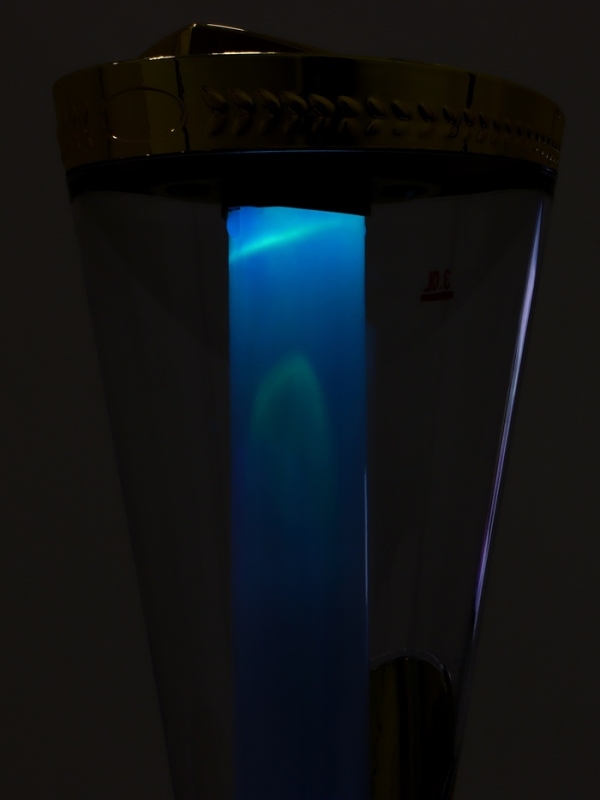 Башня пивная Empire, 3 л, ёмкость для льда, подсветка, пластик, золотистая