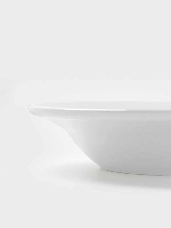 Тарелка глубокая Hanna Kn&ouml;vell, d=20.4 см, фарфор, белая