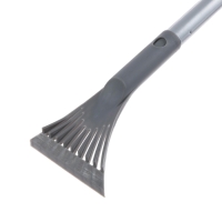 Щетка сметка, со скребком "Pitstop" удлиннённая, Антиснег, 80 см