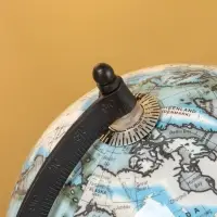 Глобус сувенирный 18х15х25 см, подставка мрамор