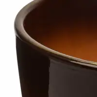 Горшок цветочный поддоном  5 л,  керамика, Миндаль (М)