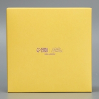 Коробка для конфет, кондитерская упаковка, 4 ячейки, &laquo;Цветы&raquo;, 10.5 х 10.5 х 3.5 см