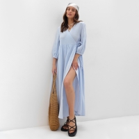 Платье женское MIST Summer time, миди, р. 48-50, голубой