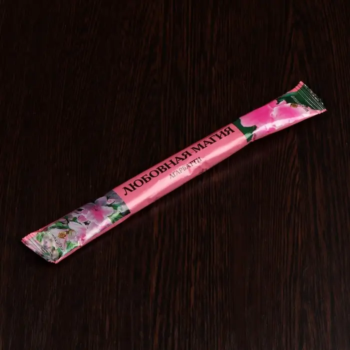 Благовония "Тайна ночи Любовная магия", 8 палочек в мягкой упаковке