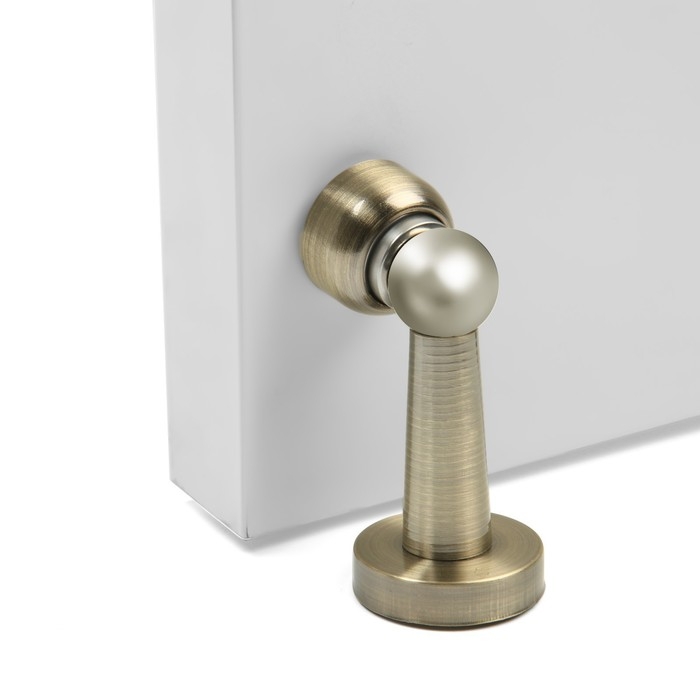 Упор дверной LOCKLAND, магнитный, цвет бронза Упор дверной LOCKLAND, магнитный, цвет бронза