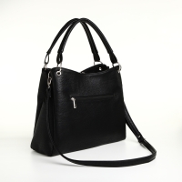 Сумка женская на молнии, цвет чёрный Сумка женская на молнии, цвет чёрный