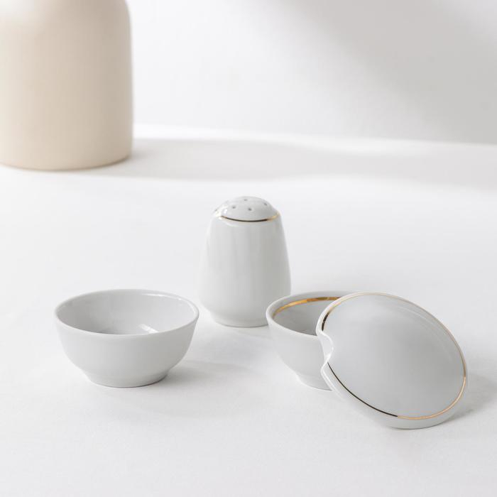 Сервиз столовый фарфоровый &laquo;Голубка. Классик&raquo;, 36 предметов, 2 вида тарелок, деколь и отводка люстром