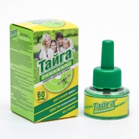 Дополнительный флакон-жидкость "Тайга Ликвид", от комаров, 60 ночей Дополнительный флакон-жидкость "Тайга Ликвид", от комаров, 60 ночей