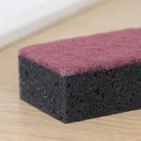 Губка бытовая с чистящим слоем Raccoon &laquo;Лофт&raquo;, 1 шт, 15&times;7&times;4 см, крупонопористый поролон