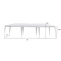 Шатёр туристический, 900&times;300 см, открытый, белый