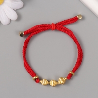 Браслет фен-шуй "Китайские фонарики" регулируемая длина набор 5 шт Браслет фен-шуй "Китайские фонарики" регулируемая длина набор 5 шт