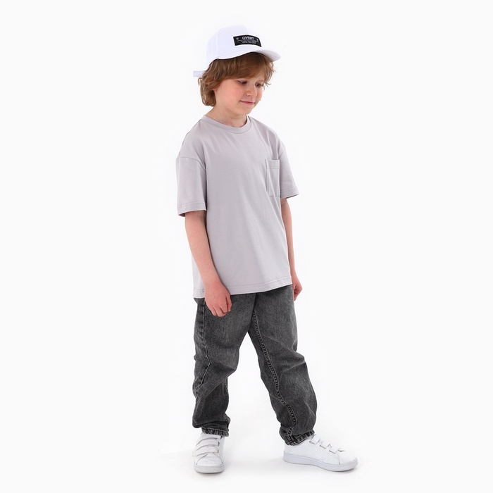 Кепка детская для мальчика для девочки OVRHT, цвет белый, р-р 52-54, 5-7 лет Кепка детская для мальчика для девочки OVRHT, цвет белый, р-р 52-54, 5-7 лет