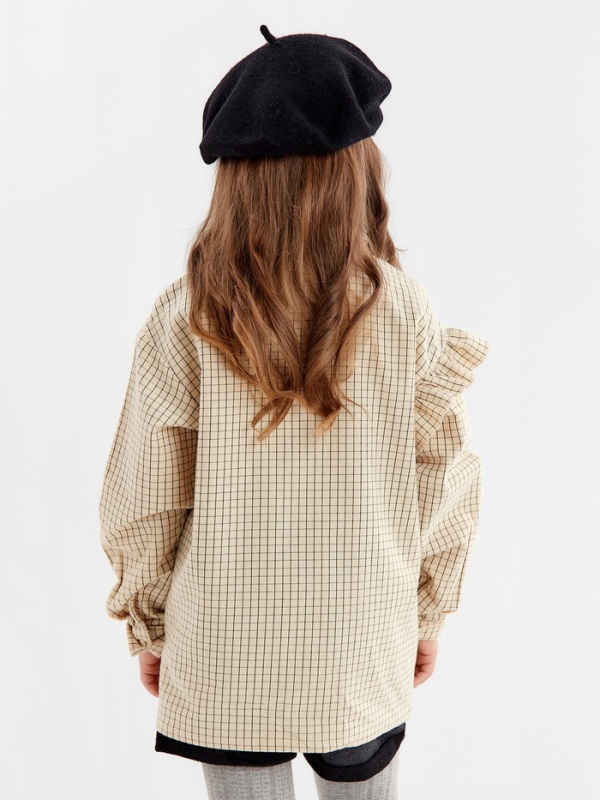 Рубашка детская с воланом KAFTAN р.36 (134-140 см)