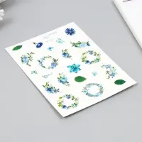 Переводные тату на тело цветные &laquo;Цветочные венки&raquo;, 24&times;14.5 см, МИКС