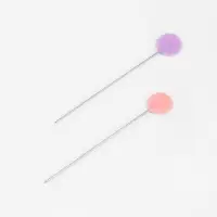 Булавки для квилтинга &laquo;Цветок&raquo;, 53 мм, 20 шт., разноцветные