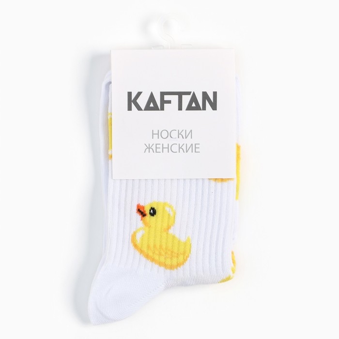 Носки женские KAFTAN "Утки" размер 36-39 (23-25 см)