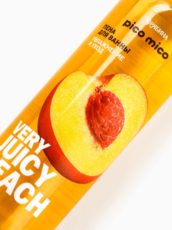 PICO MICO Пена для ванны 400 мл, аромат персик