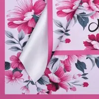 Пленка для цветов матовая, &laquo;Цветочная композиция&raquo;, 57&times;57 см