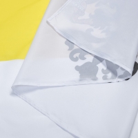 Флаг Российской империи с гербом, большой 135 х 90 см, полиэстер