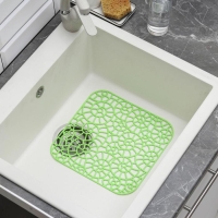 Решетка для раковины &laquo;Грата&raquo;, 28&times;28 см, цвет МИКС