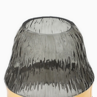 Ваза для цветов &laquo;Фьюжн&raquo; из прозрачного стекла 23,5&times;15,5&times;15,5 см