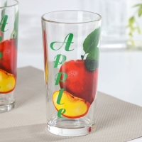 Набор стаканов &laquo;Яблоко&raquo;, 230 мл, 6 шт