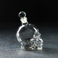 Штоф стеклянный Magistro &laquo;Череп. Хэллоуин&raquo;, 400 мл