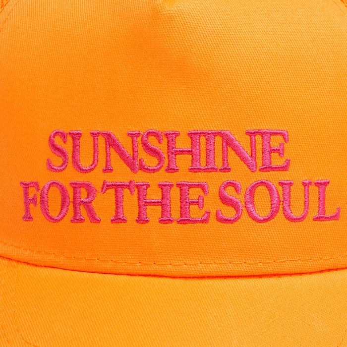 Кепка детская для девочки с сеткой Sunshine, цвет оранжевый, р-р 52-54, 5-7 лет