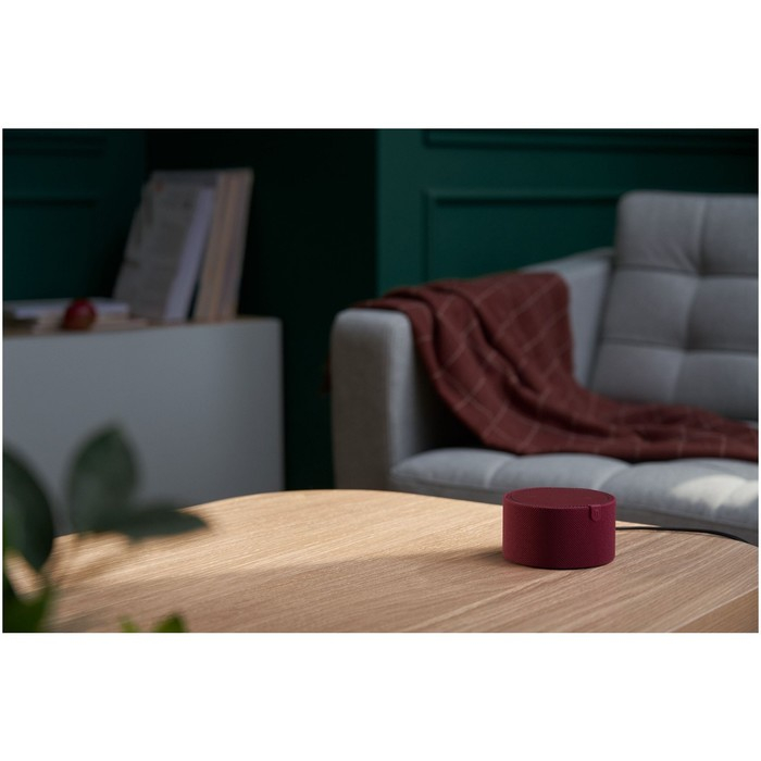 Умная колонка Умная колонка "Новая Яндекс Станция Мини"(YNDX-00021R), голосовой помощник Алиса,10Вт, без часов, красная