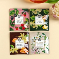 Набор с чаем &laquo;С праздником весны&raquo;, весовой чай 40 г (2 шт. х 20 г)., чай в пакетиках 21,6 (12 шт. х 1,8 г).