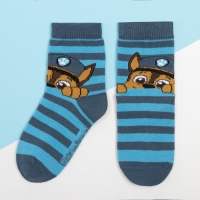 Щенячий патруль. Носки PAW PATROL "Гончик", синий/голубой, 16-18 см Щенячий патруль. Носки PAW PATROL "Гончик", синий/голубой, 16-18 см