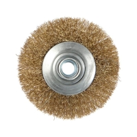 Щетка металлическая для УШМ ЛОМ, "тарелка", М14, 100 мм Щетка металлическая для УШМ ЛОМ, "тарелка", М14, 100 мм