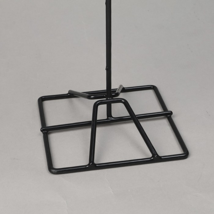 Вертушка, 2 яруса по 8 крючков, 20×20×40, цвет чёрный Вертушка, 2 яруса по 8 крючков, 20×20×40, цвет чёрный